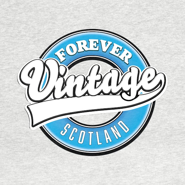 forever vintage Scotland logo by nickemporium1